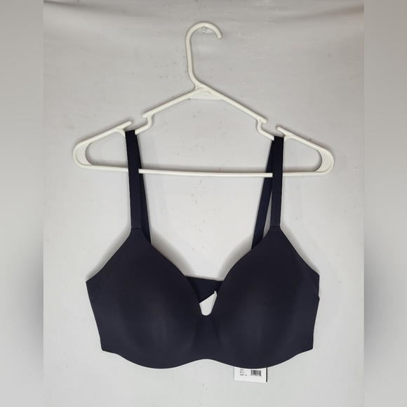 Knix Wingwoman Contour Bra Black Padded Wireless Adjustable Size (5) 38C/D 40C - Picture 4 of 13